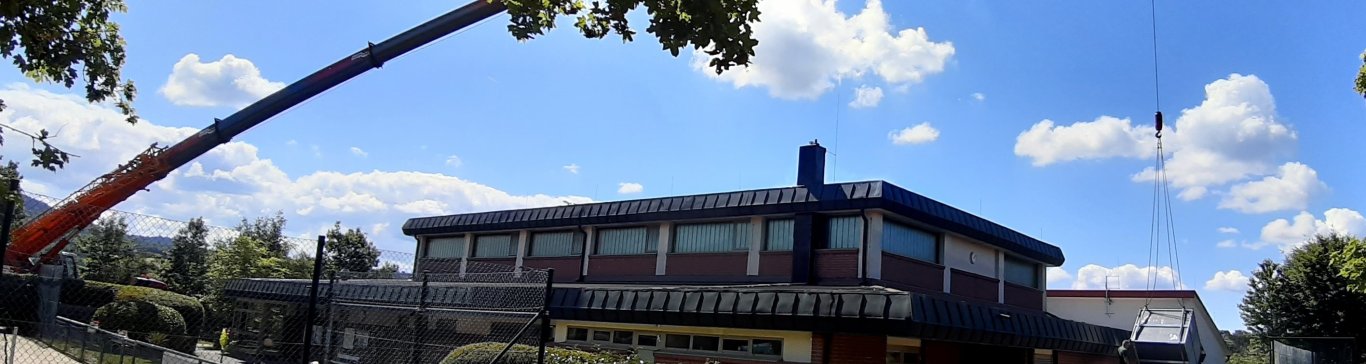 Außenansicht des Feuerwehrgebäudes