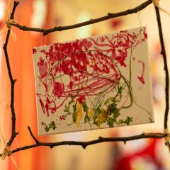 Kinderkunst in der Kita Hasselbachzwerge