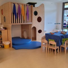 Spiel- und Essecke der Kita Traumwerkstatt