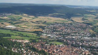 Luftaufnahme des Ortsteils Altenhasslau