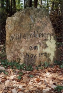 Stein zum Gedenken an Wilhelm Geiger