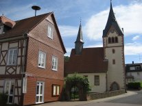 Impression des Ortsteils Eidengesäß - hier die Kirche
