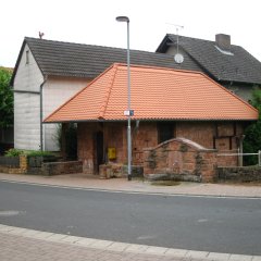 Impression des Ortsteils Geislitz - hier das Backhaus