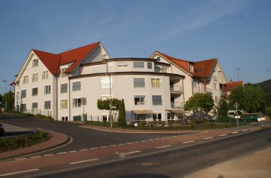 Impression des Ortsteils Geislitz - hier das Seniorenhaus Müller