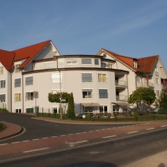 Impression des Ortsteils Geislitz - hier das Seniorenhaus Müller