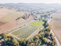 Impression des Ortsteils Geislitz - Luftaufnahme