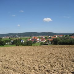 Blick auf den Ortsteil Geislitz