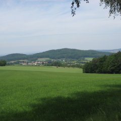 Blick auf Lützelhausen