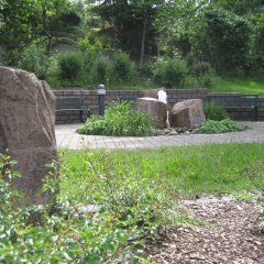 Brunnen im Park Lützelhausen
