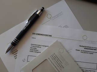 Brief vom Gemeindevorstand Linsengericht