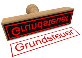 Stempel Grundsteuer