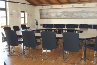 Sitzungssaal im Rathaus
