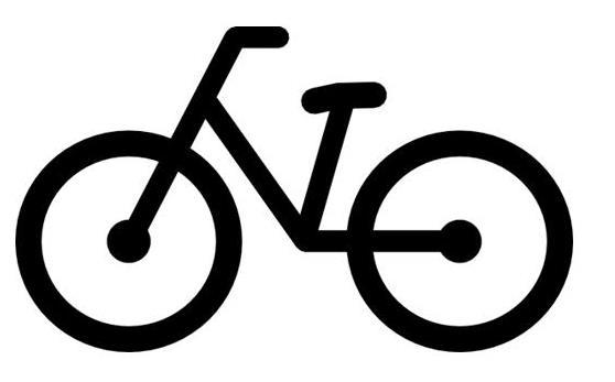 Piktorgram eines Fahrrades